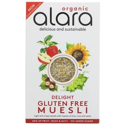 Alara Organic Gluten Free Muesli  6 x 250g