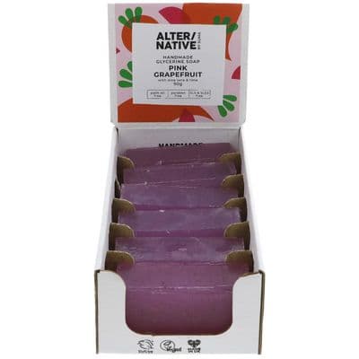 Alter/Native Pink Grapefruit Glycerin Soap 90g