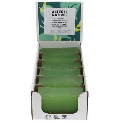 Alter/Native Tea Tree & Aloe Vera Glycerine Soap 90g