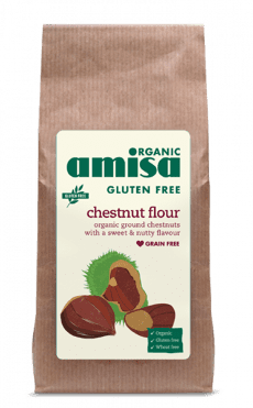 Amisa Organic Chestnut Flour 6 x 350g