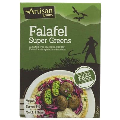Artisan Grains Falafel Mix Super Greens 6 x 150g
