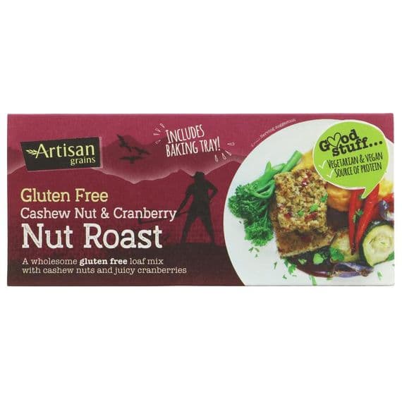 Artisan Grains Nut Roast Cashew & Cranberry 6 x 200g