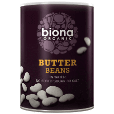 Biona Organic Butter Beans 400g