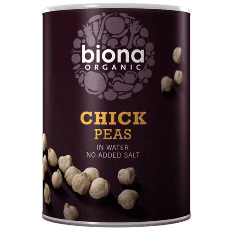 Biona Organic Chick Peas 400g
