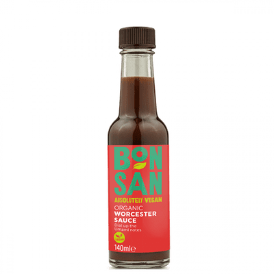 Bonsan Organic Worcester Sauce 6 x 140ml
