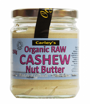 Carley's Organic Raw Cashew Butter 250g