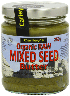 Carley's Organic Raw Mixed Seed Butter 250g