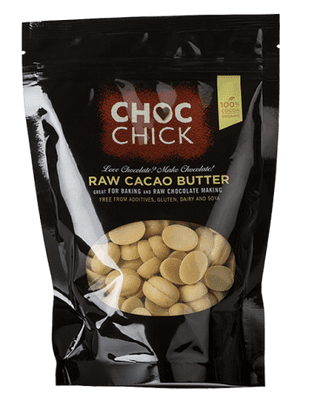 Choc Chick Raw Organic Cacao Butter 250g