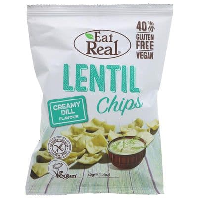 Eat Real Creamy Dill Lentil Chips