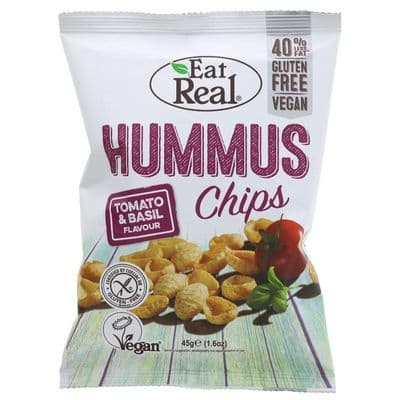 Eat Real Sour Tomato & Basil Hummus Chips