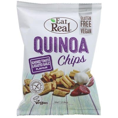 Eat Real Sundried Tomato & Roasted Garlic Quinoa Chips