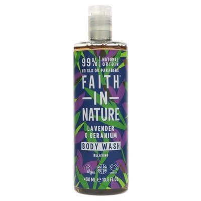 Faith in Nature Body Wash Lavender & Geranium 400ml