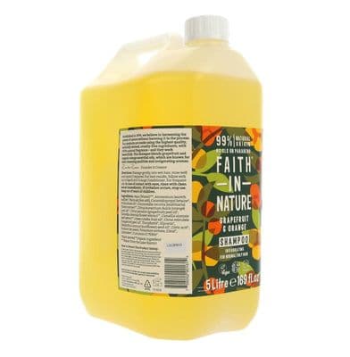 Faith in Nature Grapefruit & Orange Shampoo 5 Litre