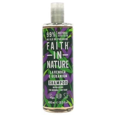 Faith in Nature Lavender & Geranium Shampoo 400ml