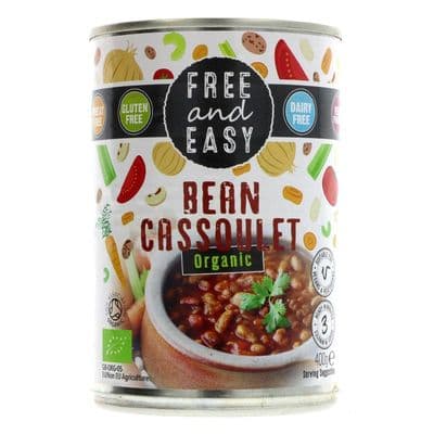 Free & Easy Organic Bean Cassoulet 400g