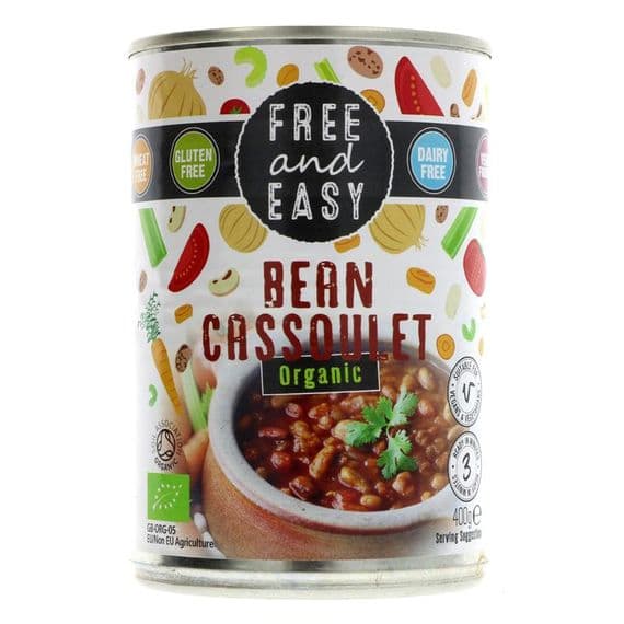 Free & Easy Organic Bean Cassoulet 400g