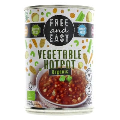 Free & Easy Organic Vegetable Hotpot 400g