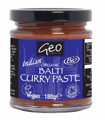 Geo Organics Balti Curry Paste 6 x 180g
