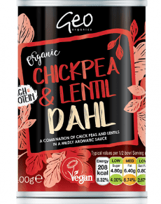 Geo Organics Chickpea & Lentil Dahl 400g