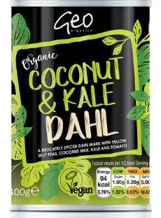 Geo Organics Coconut & Kale Dahl 400g