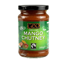Geo Organics Fairtrade Mango Chutney 6 x 300g