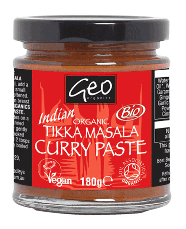Geo Organics Tikka Masala Curry Paste 6 x 180g