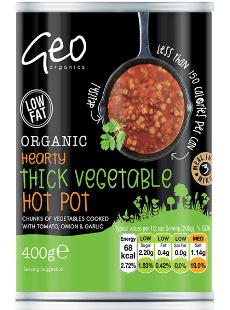 Geo Organics Vegetable Hotpot 6 x 400g