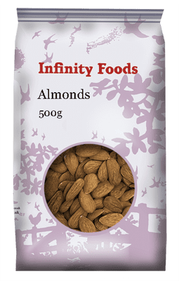 Infinity Foods Almonds (Non-Organic) 500g