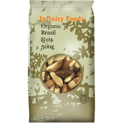 Infinity Foods Brazil Nuts Whole Organic 500g