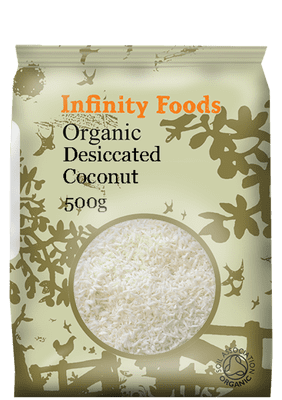 Infinity Foods Coconut Desiccated Organic 500g