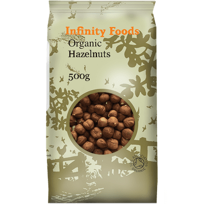 Infinity Foods Hazelnuts Organic 500g