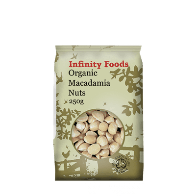 Infinity Foods Macadamia Nuts Organic 250g