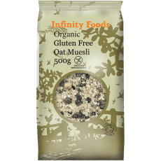 Infinity Foods Organic Gluten Free Oat Muesli 500g