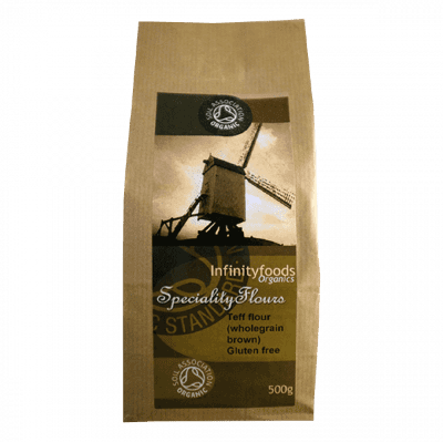 Infinity Foods Organic Wholegrain Teff Flour 500g