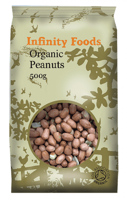 Infinity Foods Peanuts Organic 500g