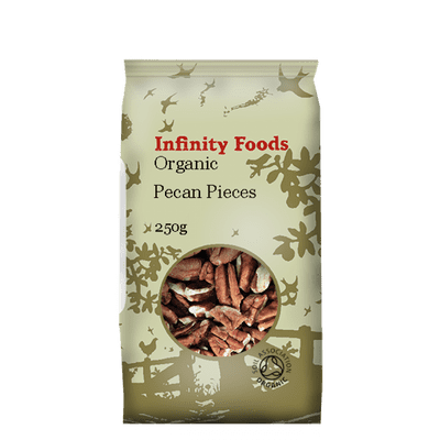 Infinity Foods Pecan Nut Pieces Organic 250g