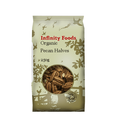 Infinity Foods Pecan Nuts Organic 250g