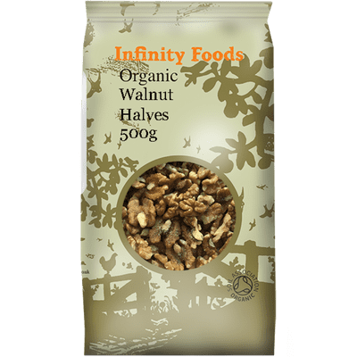 Infinity Foods Walnut Halves Organic 500g