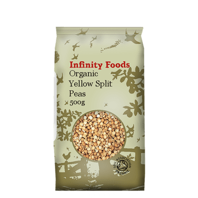 Infinity Foods Yellow Split Peas Organic 500g