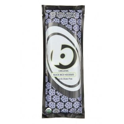 King Soba Organic Black Rice Noodles 12 x 250g