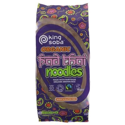 King Soba Organic Pad Thai Noodles 12 x 250g