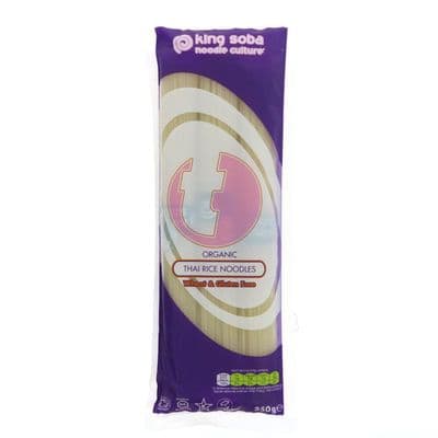 King Soba Organic Thai Rice Noodles 12 x 250g