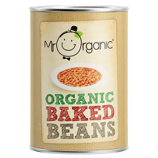 Mr Organic Baked Beans 12 x 400g
