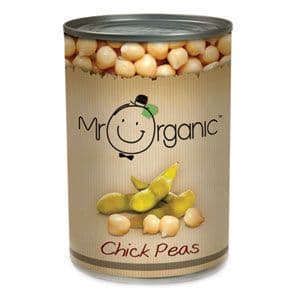 Mr Organic Chick Peas 12 x 400g
