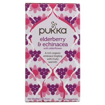 Pukka Elderberry & Echinacea 4 x 20 Bags