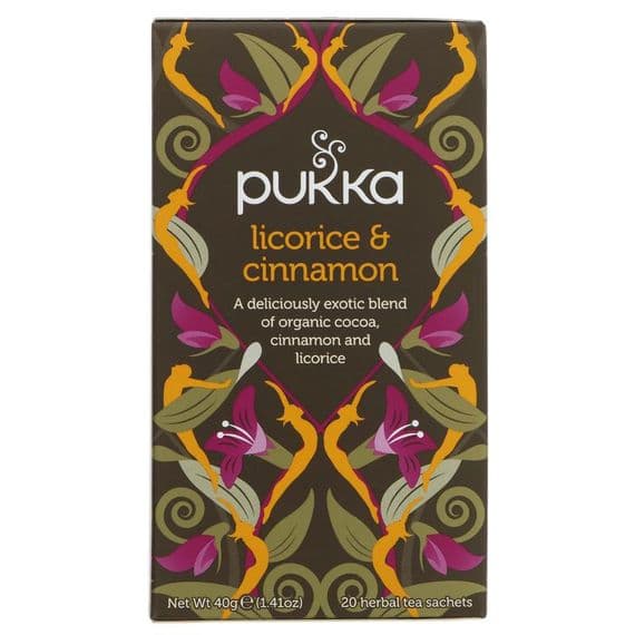 Pukka Licorice & Cinnamon 4 x 20 Bags