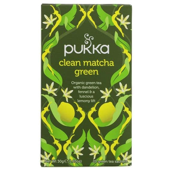 Pukka Organic Clean Matcha Green Tea 4 x 20 Bags