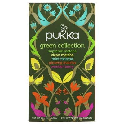 Pukka Organic Green Collection 4 x 20 Bags