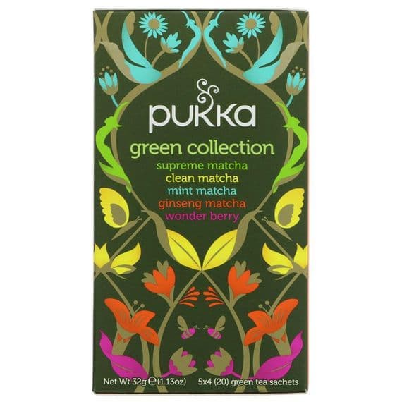 Pukka Organic Green Collection 4 x 20 Bags