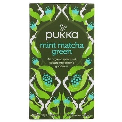 Pukka Organic Mint Matcha Green  4 x 20 Bags
